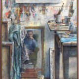 David-Agenjo_Inside-the-Studio_2020_Oil-on-linen_100x70_Thumb-2